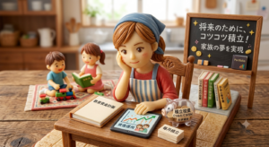 教育資金と資産運用を考えるママ