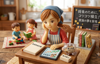 教育資金と資産運用を考えるママ