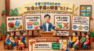 子育て世代向けのお金の順番セミナー