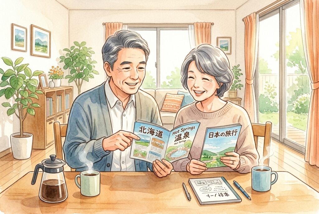 老後生活を楽しむ夫婦
